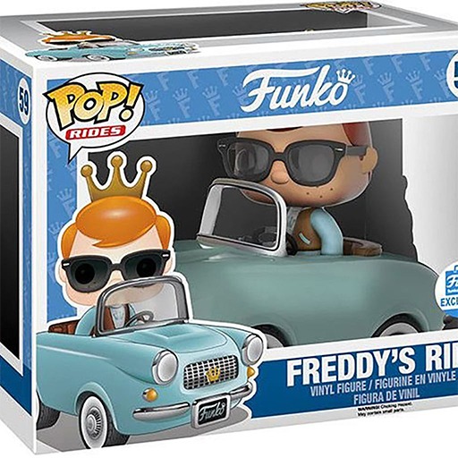 Freddy Funko with Ride (Blue)