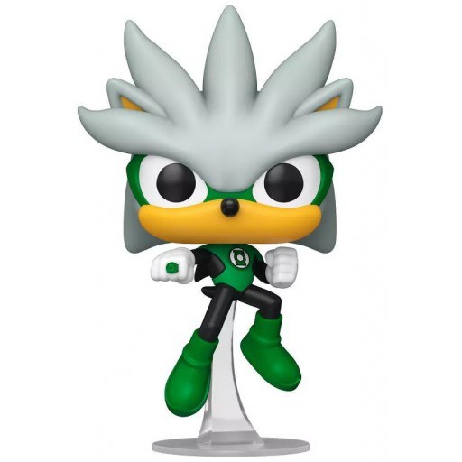 Figurine Funko POP Silver as The Green Lantern (Sonic The Hedgehog)