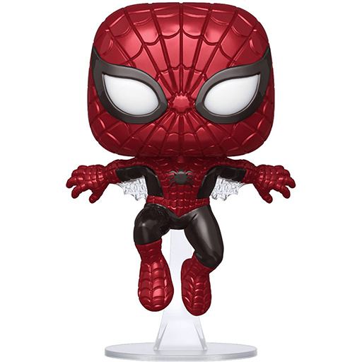 Figurine Funko POP Spider-Man (Metallic) (Marvel 80 Years)