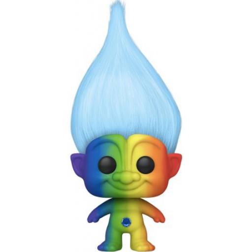 POP Blue Troll (Rainbow) (Trolls)
