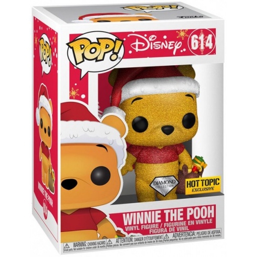 Winnie the Pooh Christmas (Diamond Glitter)