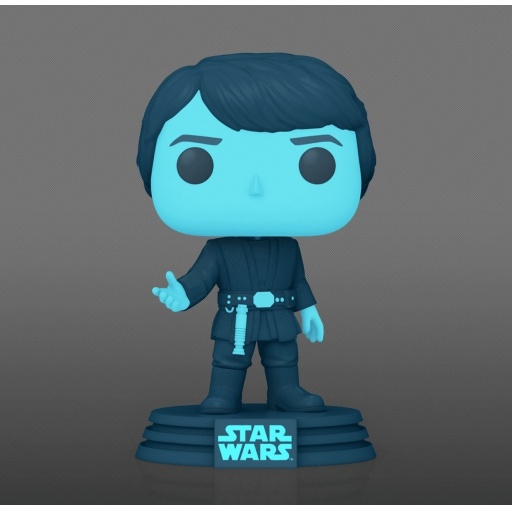 Figurine Funko POP Holographic Luke Skywalker (Glow in the Dark) (Star Wars: Episode VI, Return of the Jedi)