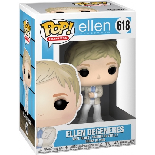 Ellen DeGeneres dans sa boîte