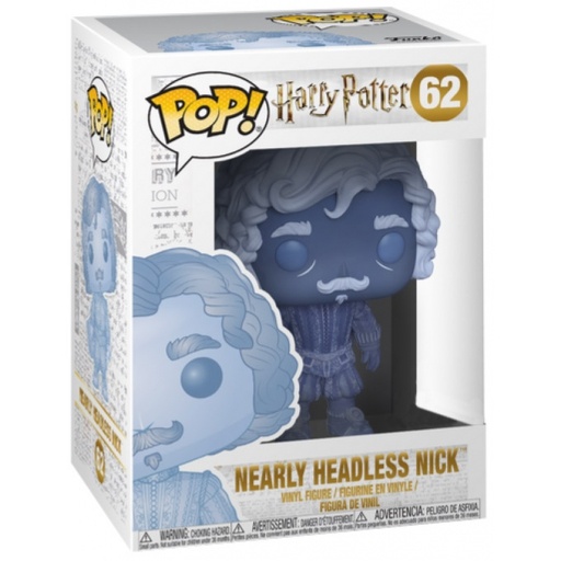Pop! Harry Potter Nearly Headless Nick n°62 BOITE ABIMEE Funko 