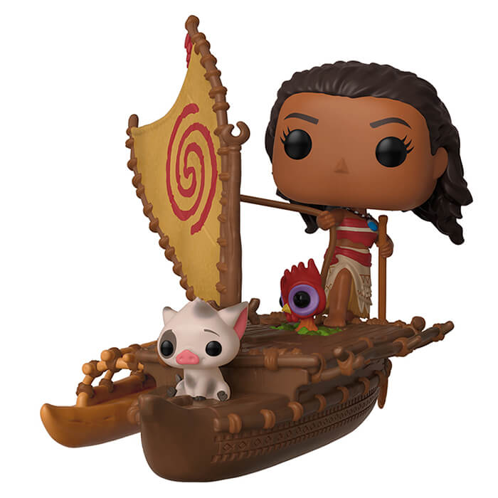 Figurine Funko POP Moana & Pua On Boat (Moana)