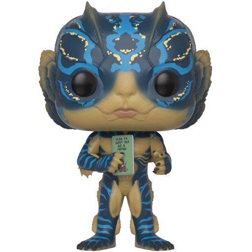 Amphibian Man with Card unboxed