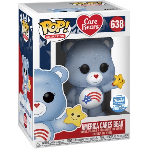 America Cares Bear (Glitter)