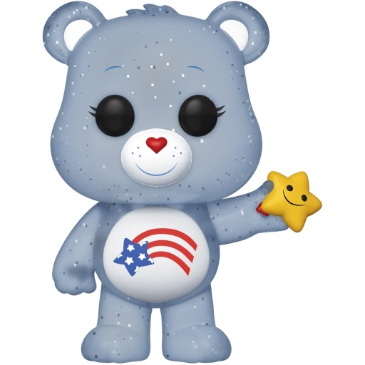 America Cares Bear (Glitter) unboxed