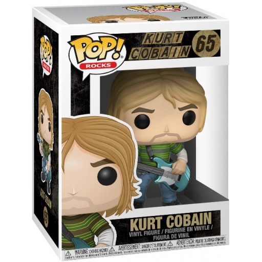 Kurt Cobain dans sa boîte