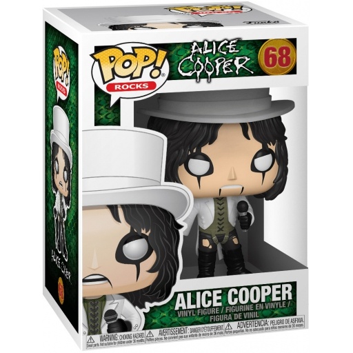Alice Cooper dans sa boîte