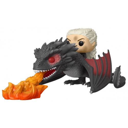 Daenerys riding Drogon unboxed