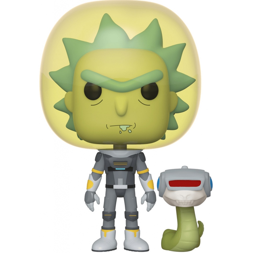 Funko POP Space Suit Rick with Snake (Rick and Morty)