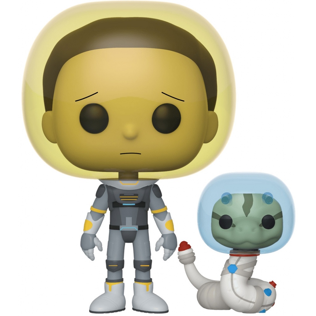 Funko POP Space Suit Morty with Snake (Rick and Morty)