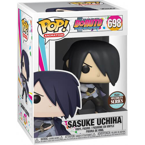 Sasuke Uchiha dans sa boîte