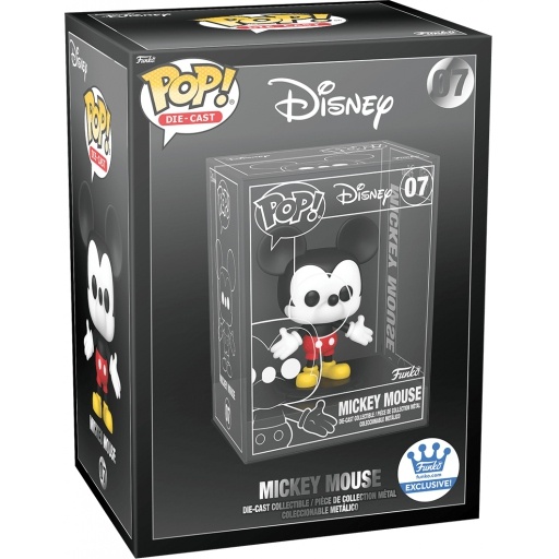 Figurine Funko POP Mickey Mouse (Chase & Metallic) (Disney Animation)