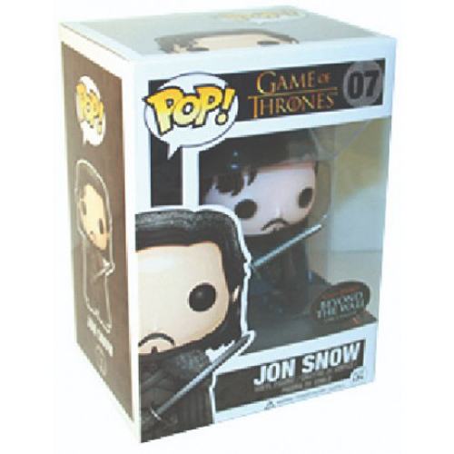 Jon Snow (Snowy) dans sa boîte
