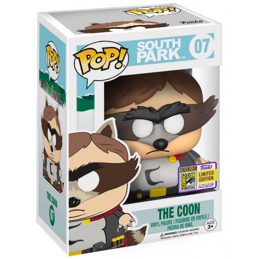 Funko Pop! South Park - The Coon #07 - Esclusiva San Diego Comic Con - Vinile 10cm