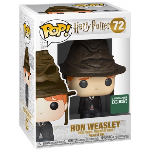 Ron Weasley with Sorting Hat