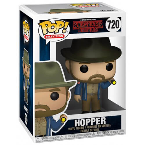 Hopper with flashlight dans sa boîte