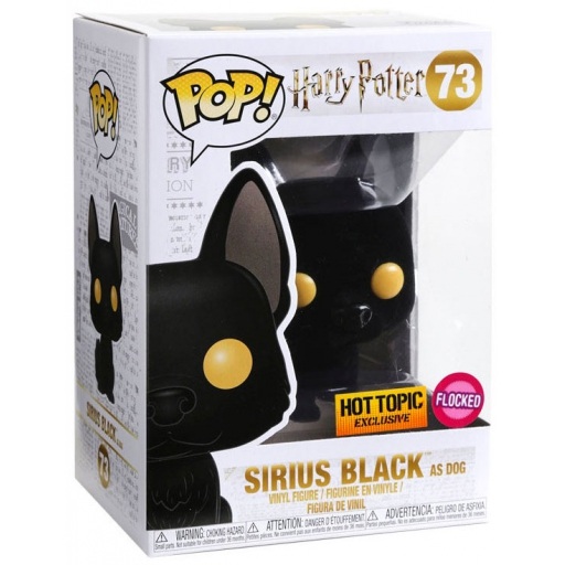 Sirius Black as Dog (Flocked)