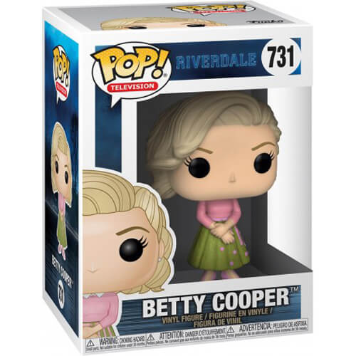 Betty Cooper dans sa boîte