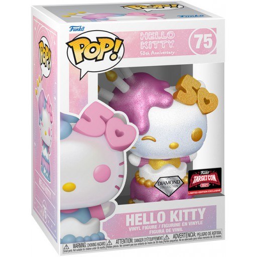 Hello Kitty (50th Anniversary) (Diamond Glitter)