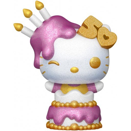 Funko POP Hello Kitty (50th Anniversary) (Diamond Glitter) (Sanrio)