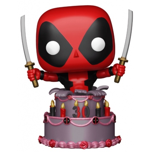 Figurine Funko POP Deadpool in Cake (Metallic) (Deadpool)