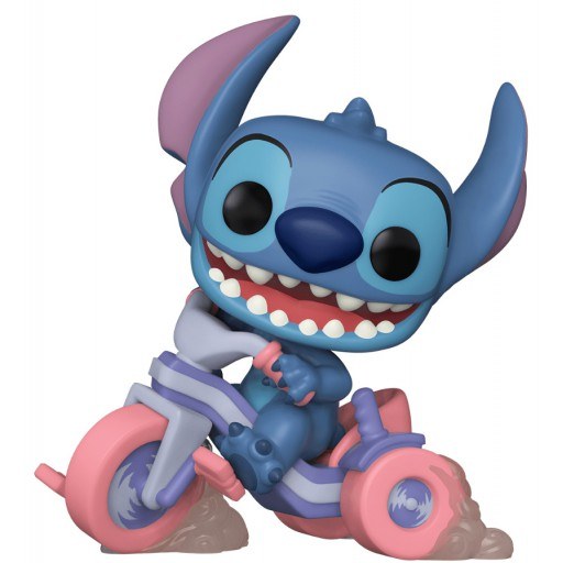 Figurine Funko POP Stitch on Tricycle (Lilo et Stitch)