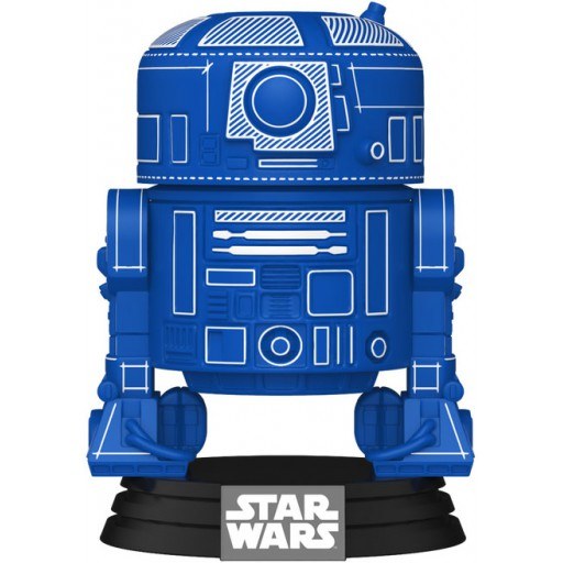 Funko POP R2-D2 (Blueprint Deco) (Star Wars (Artist Series))