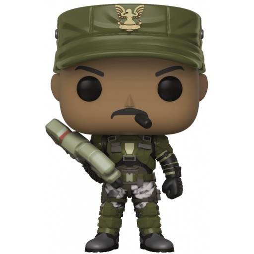 Funko POP Sgt. Johnson with Cigar (Chase) (Halo)