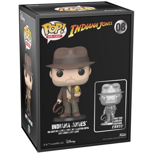 Indiana Jones with golden idol (Chase & Silver)
