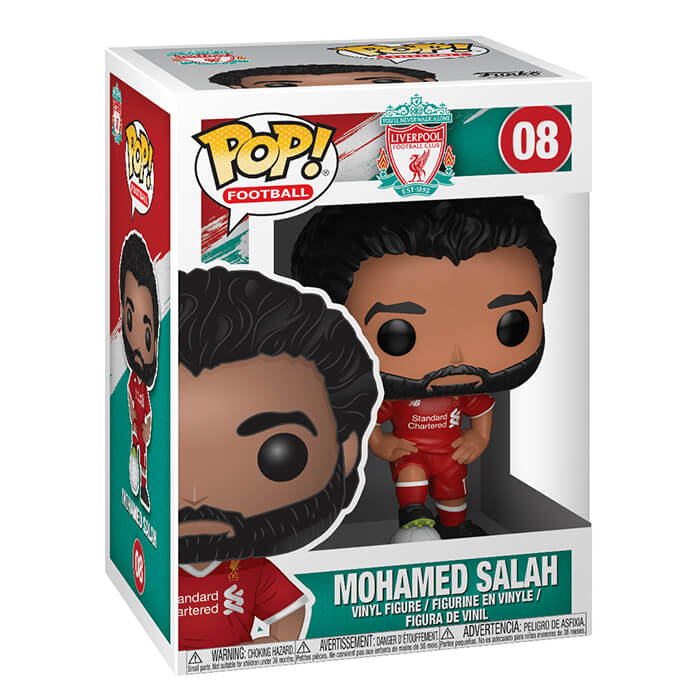 Mohamed Salah (Liverpool) dans sa boîte
