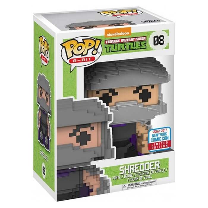 Shredder (8-bit) dans sa boîte