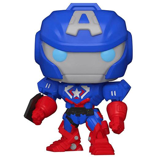 Figurine Funko POP Captain America (Avengers: Mech Strike)