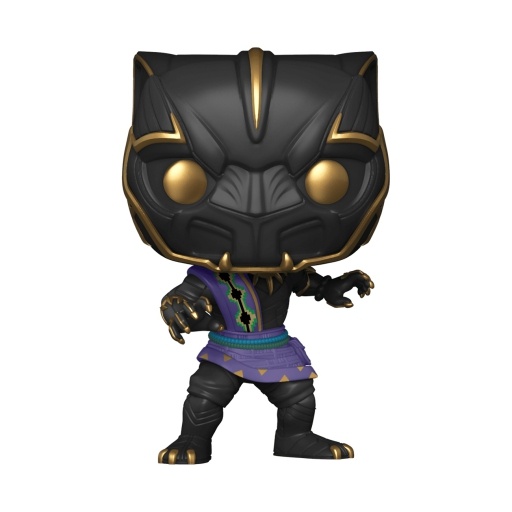 #388 m'baku Marvel Black Panther Box beschädigt Funko POP-inkl Schutzfolie