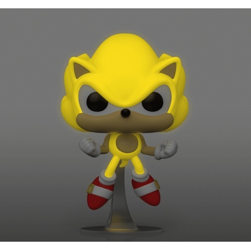 Figurine Funko POP Super Sonic First Appearance (Glow in the Dark) (Sonic The Hedgehog)