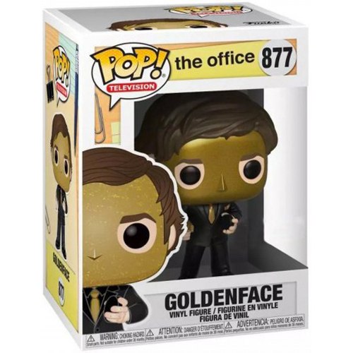 JIM HALPERT GOLDEN FACE #877 FUNKO POP! THE OFFICE 