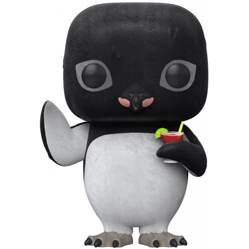 Figurine Funko POP Penguin with Cocktail (Flocked) (Billy Madison)