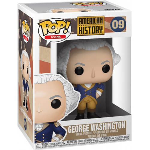 George Washington dans sa boîte