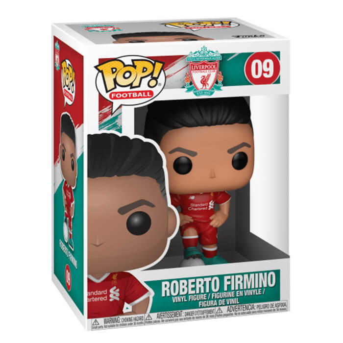 Roberto Firmino (Liverpool) dans sa boîte