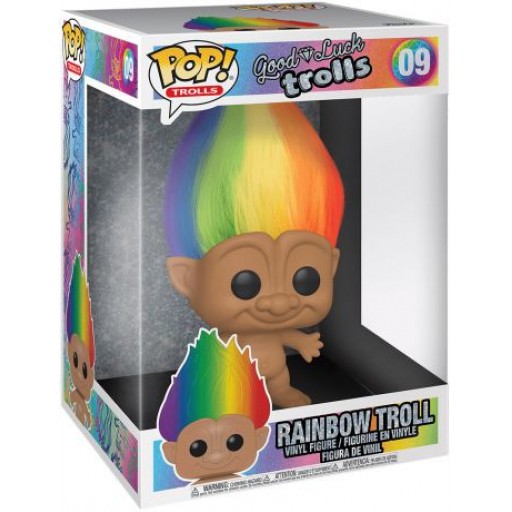 Rainbow Troll (Supersized) (Chase) dans sa boîte