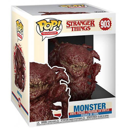 Monster (Supersized) dans sa boîte