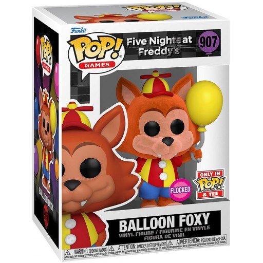 Balloon Foxy (Flocked)