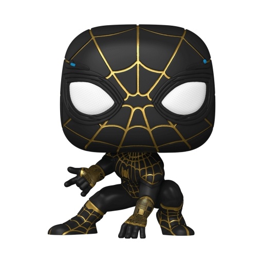 Figurine Funko POP Spider-Man Black & Gold Suit (Supersized) (Spider-Man: No way Home)