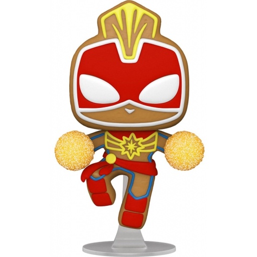 Funko POP Gingerbread Captain Marvel (Marvel Comics)
