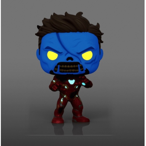 Funko POP Zombie Iron Man (Glow in the Dark) (What If...?)