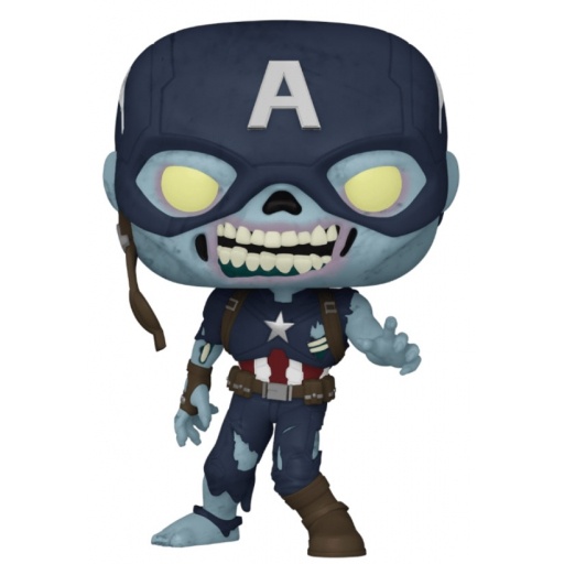 Figurine Funko POP Zombie Captain America (What If...?)