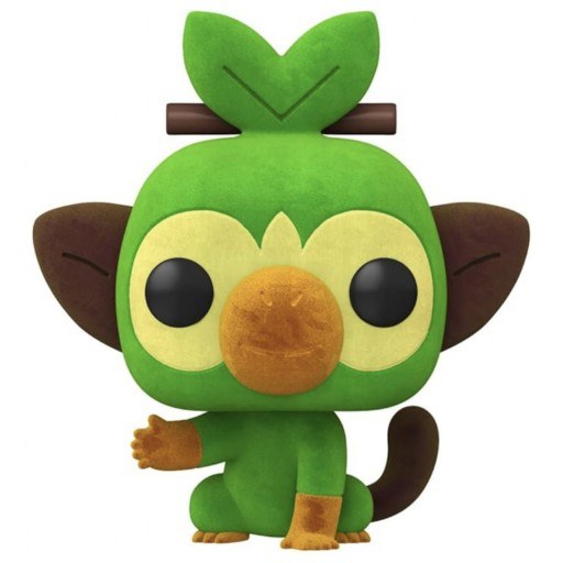 Figurine Funko POP Grookey (Flocked) (Pokémon)