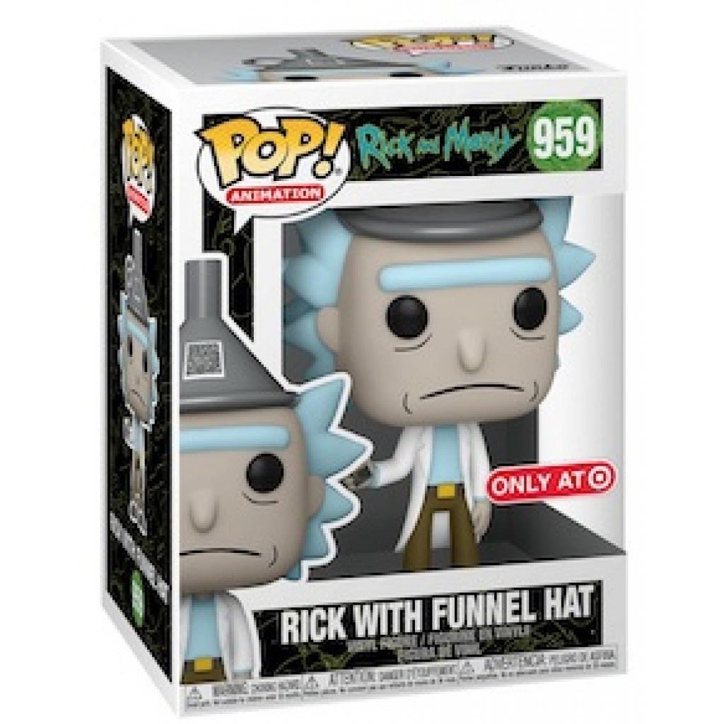Rick with Funnel Hat